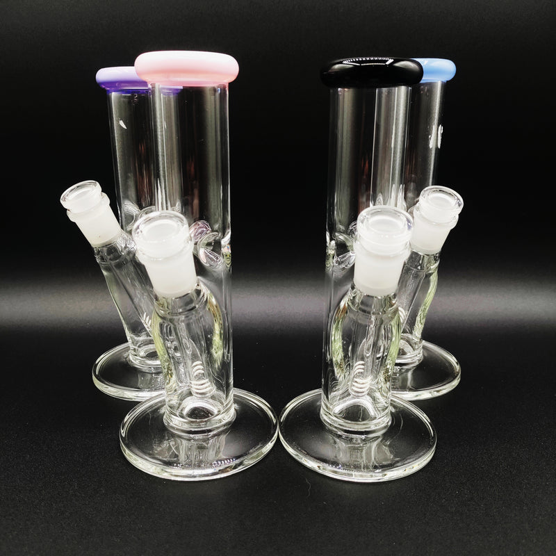 Clear 8" Tube w/ Color Lip