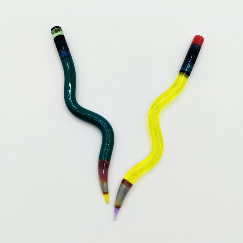 Sherbet Wavy Pencil