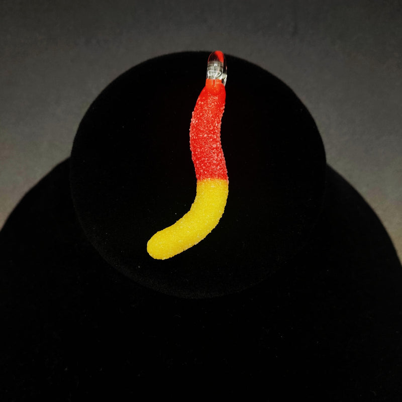 Emperial Glass Worm Pendants