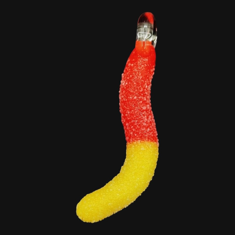 Emperial Glass Worm Pendants