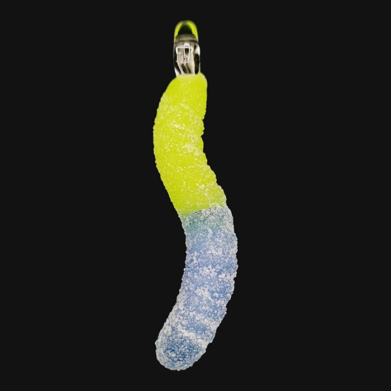Emperial Glass Worm Pendants