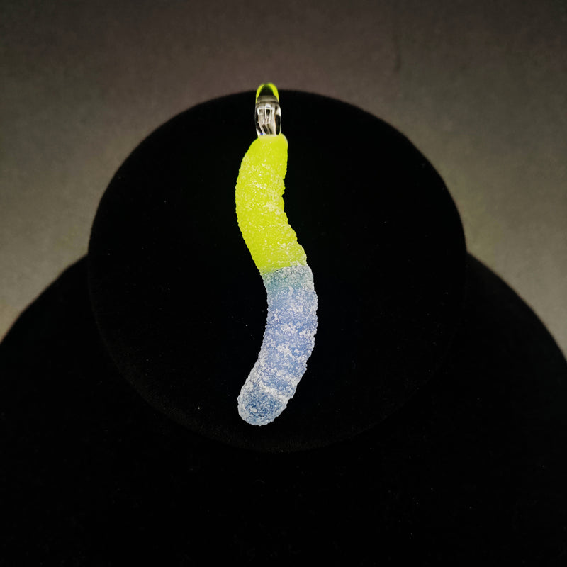 Emperial Glass Worm Pendants
