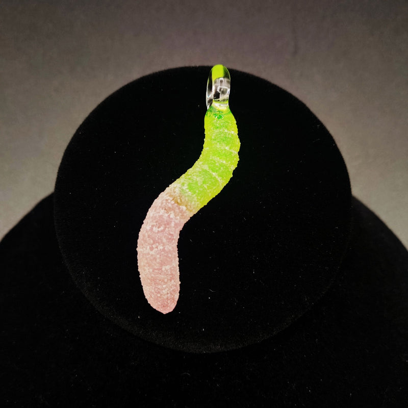 Emperial Glass Worm Pendants