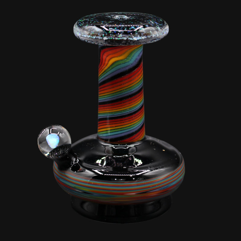 Organik Glass Peak Dry Top- Rainbow Wig Wag