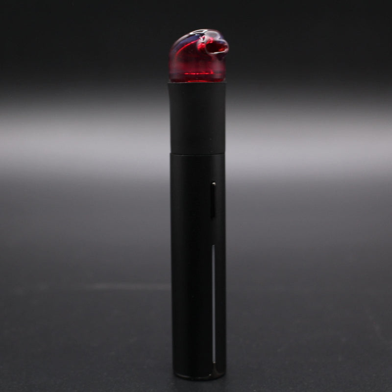 Organik Glass Pivot Top- Dark Red