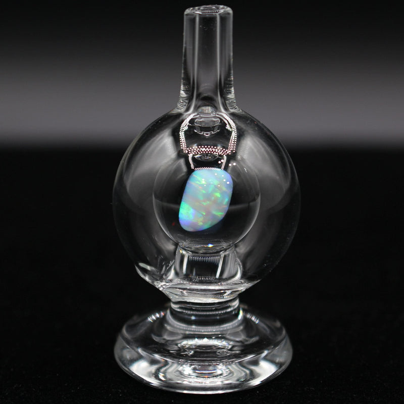 Soup Glass Clear Bubble Cap #3