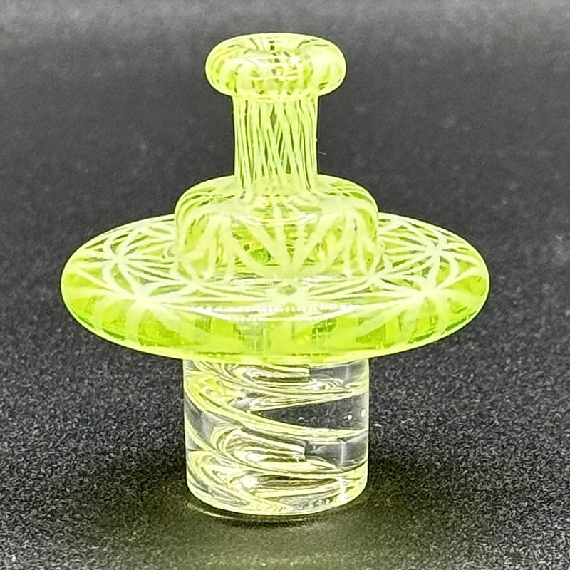 El3ctro B Green Checker Swirl Spinner Cap