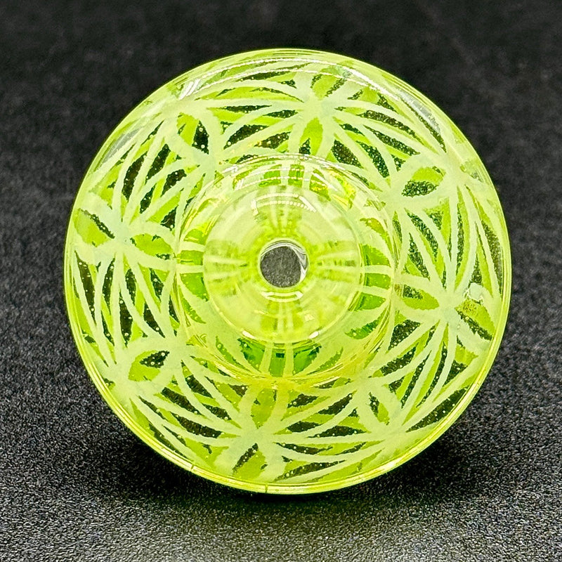 El3ctro B Green Checker Swirl Spinner Cap