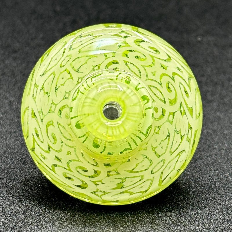 El3ctro B Green Linework Spinner Cap