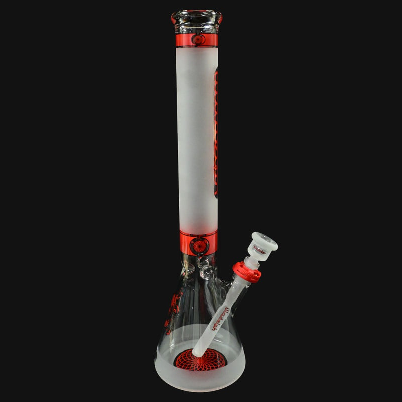 Illadelph Frosted Medium Beaker - Red