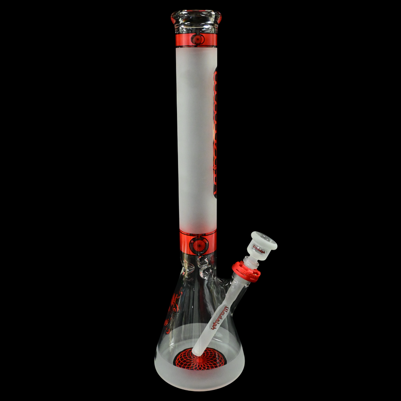 Illadelph Frosted Medium Beaker - Red
