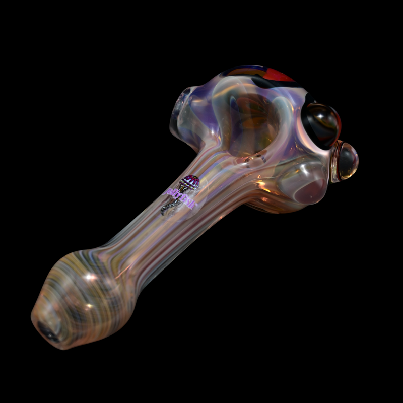 Jellyfish Glass Flowers Forever Spoon