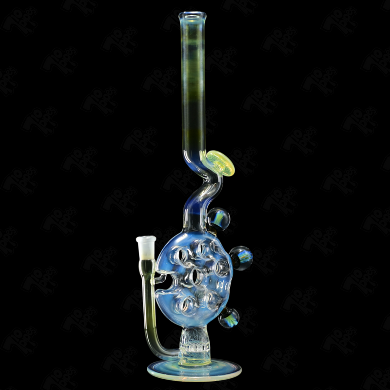 Kadabra Fumed Swiss Water Pipe w/ Marbles