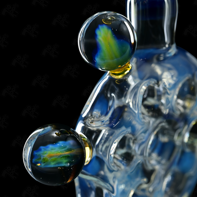 Kadabra Fumed Swiss Water Pipe w/ Marbles