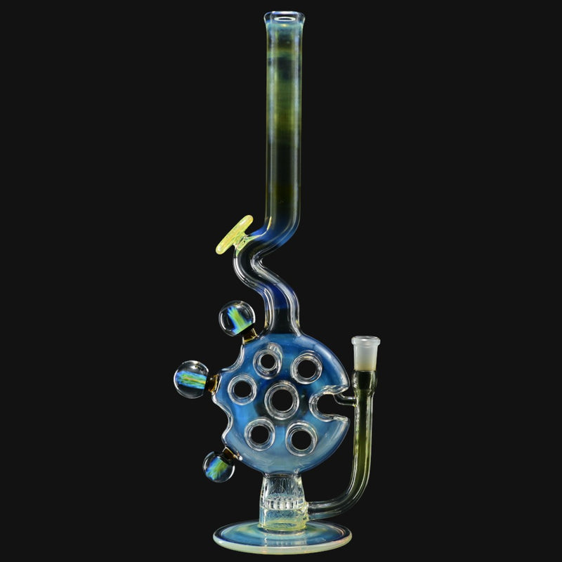 Kadabra Fumed Swiss Water Pipe w/ Marbles