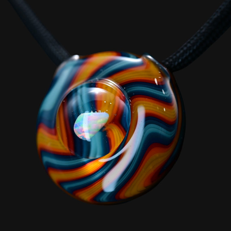 Kadabra Linework and Opal Pendant