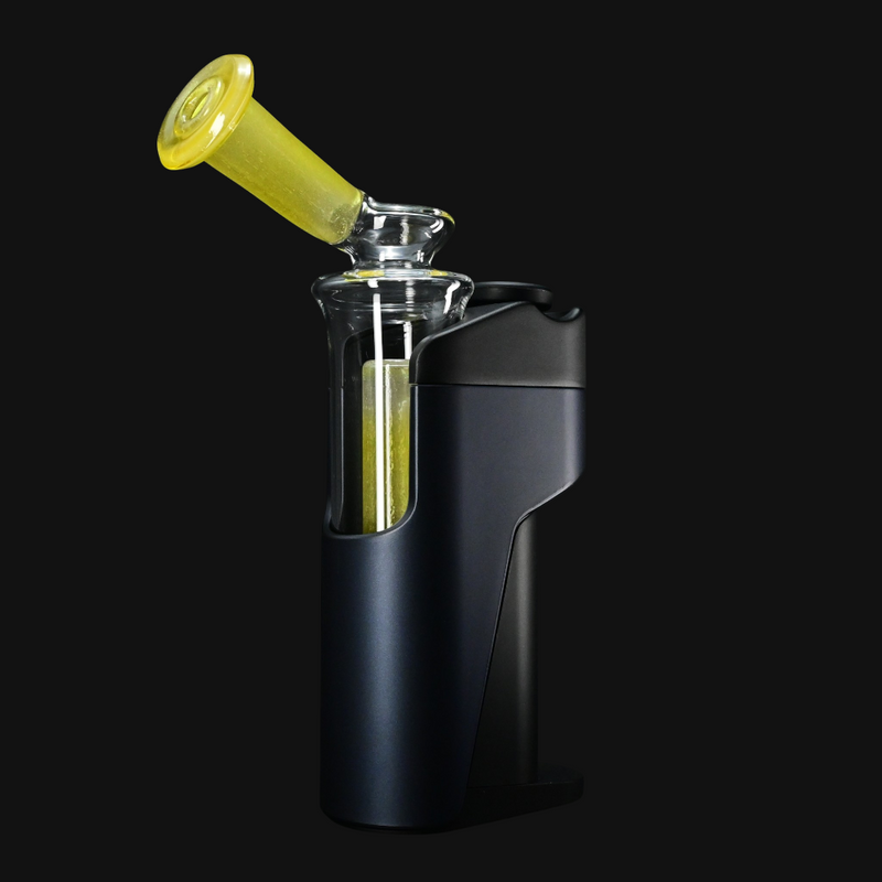 Kadabra Dr. Dabber Switch Go Glass - Pineapple/Icy White Satin