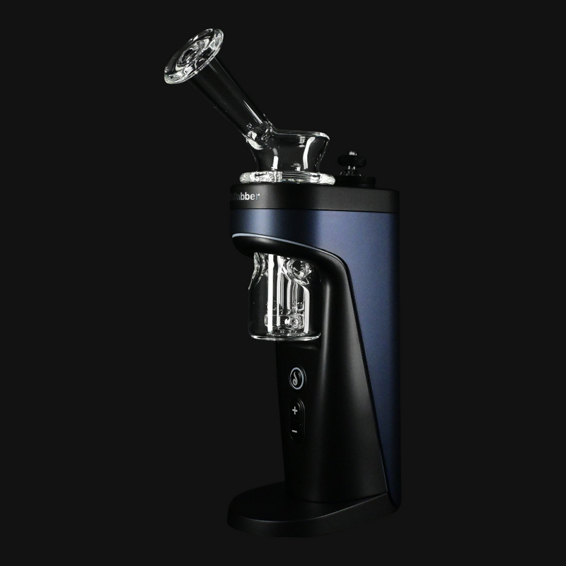 Kadabra Dr. Dabber Switch 2 3 Hole Fab Bubbler - Clear in device view from back right