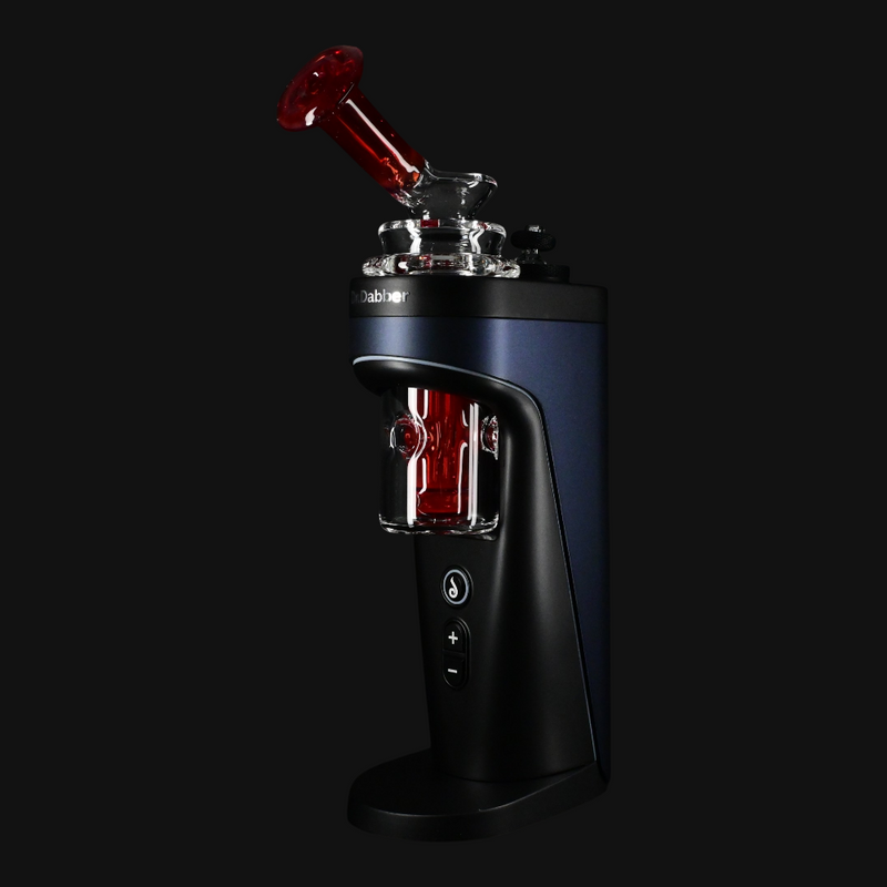 Kadabra Dr. Dabber Switch 2 Fab Bubbler - Phoenix/Purple Rain/Neo Opal in device