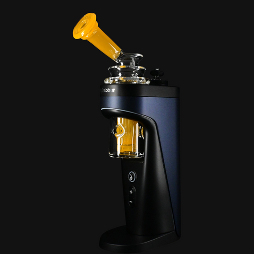 Kadabra Dr. Dabber Switch 2 Fab Bubbler - Pineapple Juice side view in device