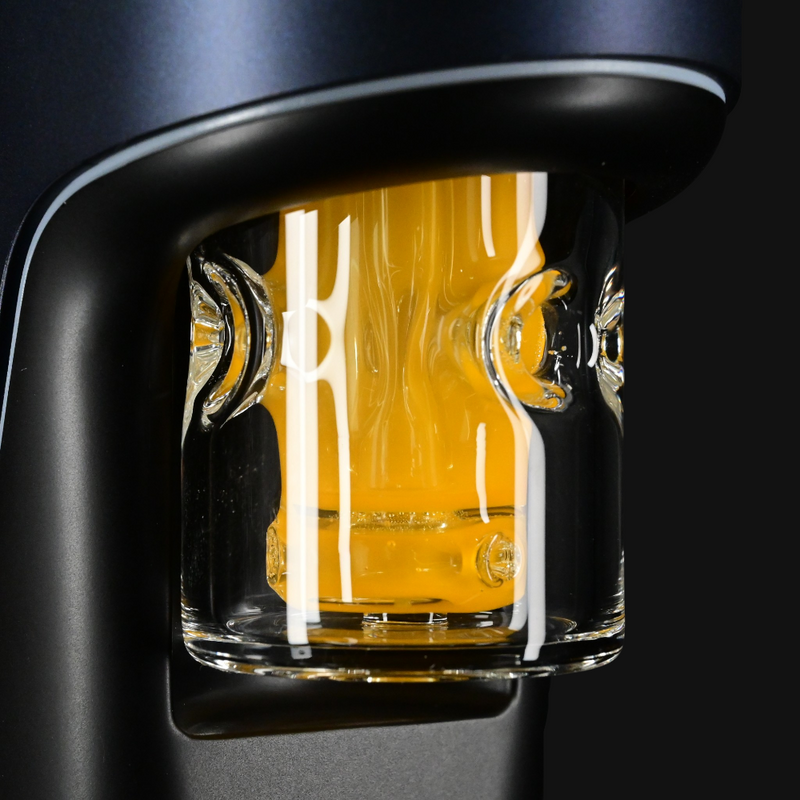 Kadabra Dr. Dabber Switch 2 Fab Bubbler - Pineapple Juice perc view