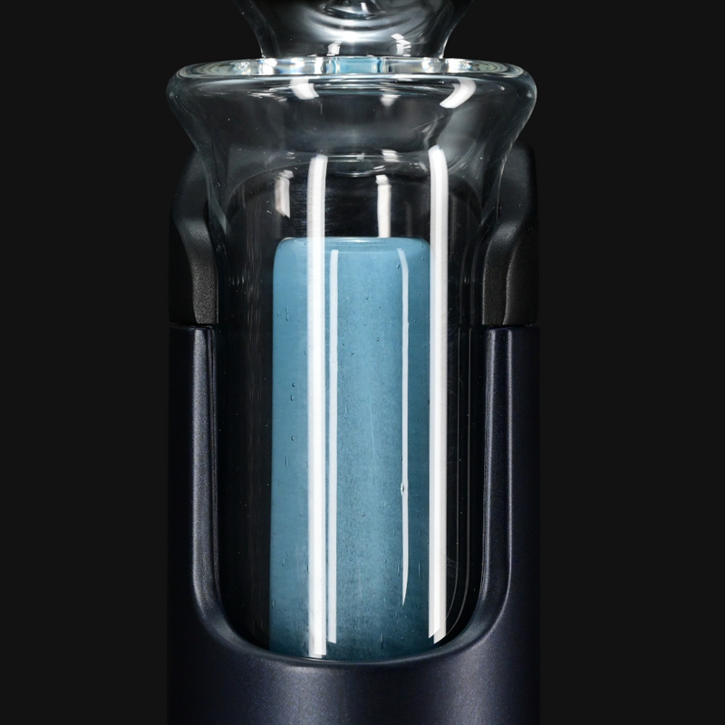 Kadabra Dr. Dabber Switch Go Glass - Lite Marina/White Satin perc view
