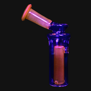 Kadabra Dr. Dabber Switch Go Glass - Pineapple/Icy White Satin UV