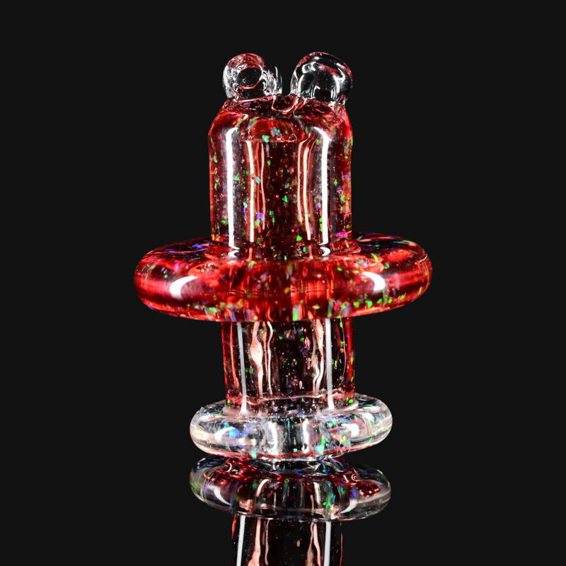 Kadabra Dr. Dabber Switch Go Spinner Cap - Cropal Ruby Slipper standing