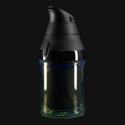 Kadabra Puffco Proxy Core Base - Fumed 1 with device
