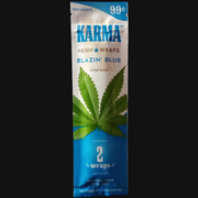 Karma Hemp Wraps (Zags)  blue