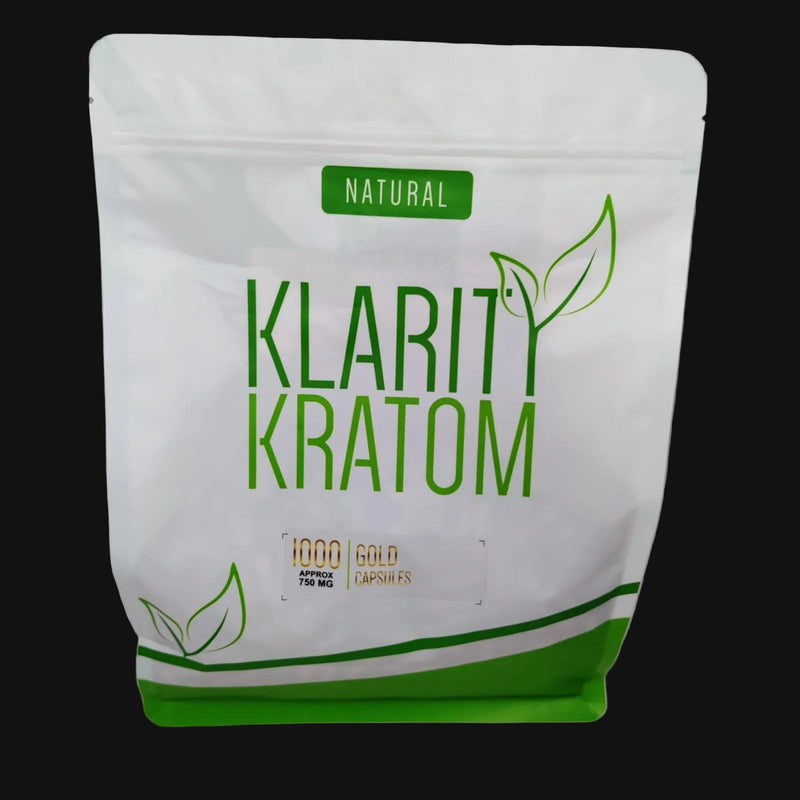 Klarity Kratom Gold Capsules 1000