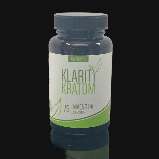 Klarity Kratom Maeng Da Capsules 75