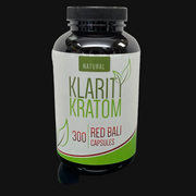 Klarity Kratom Red Bali Capsules 300