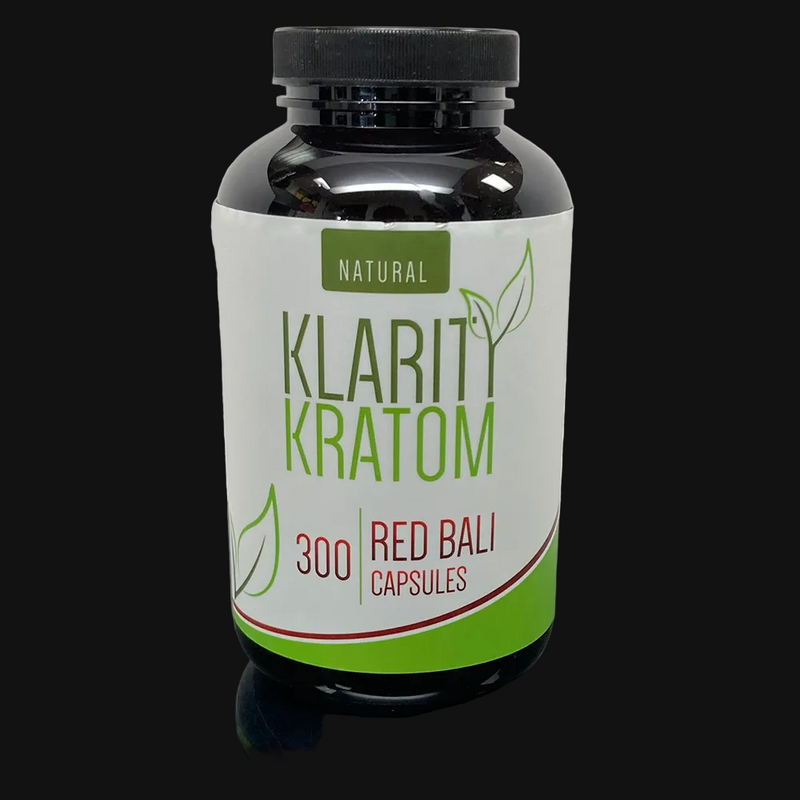 Klarity Kratom Red Bali Capsules 300