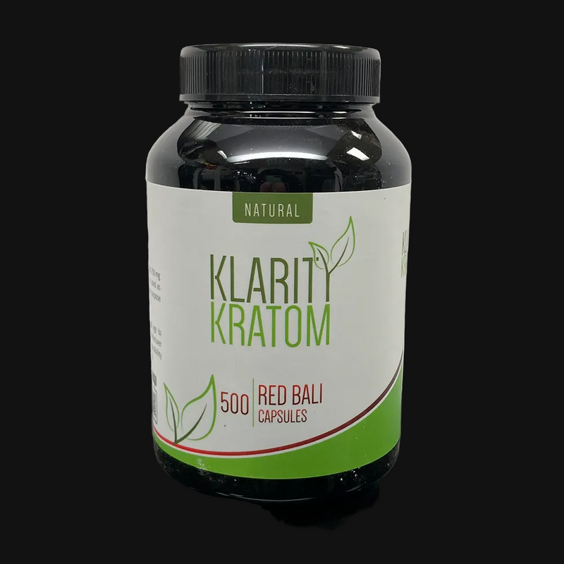 Klarity Kratom Red Bali Capsules 500