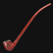 Wood smoking pipe
