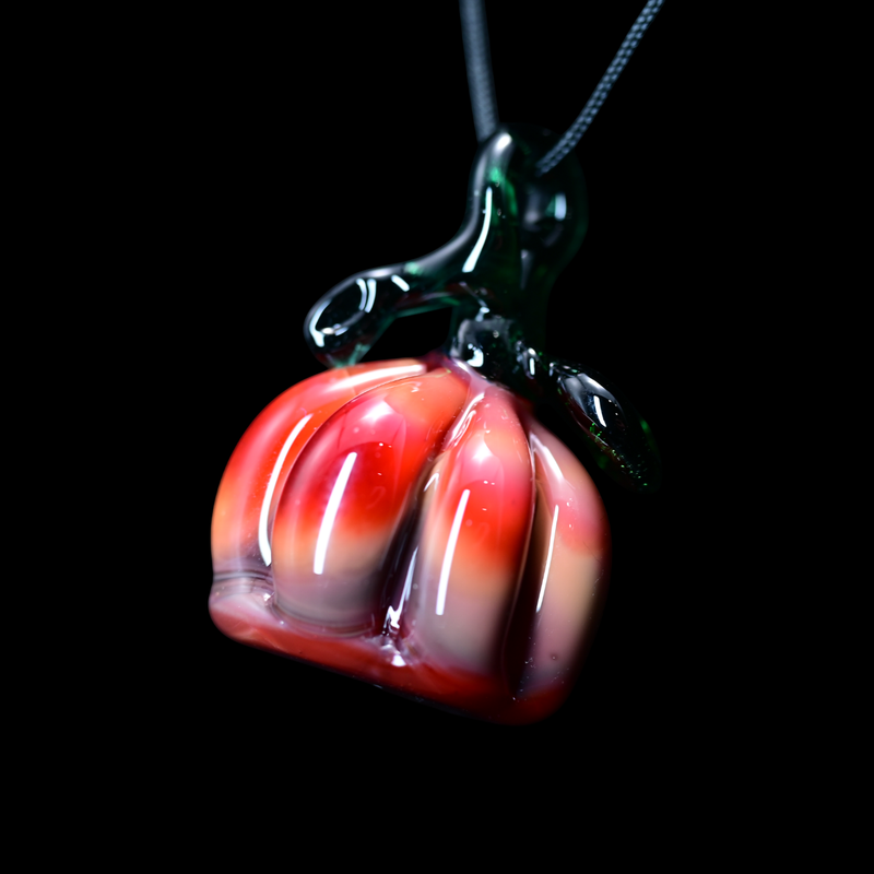 Death Card Pumpkin Pendant
