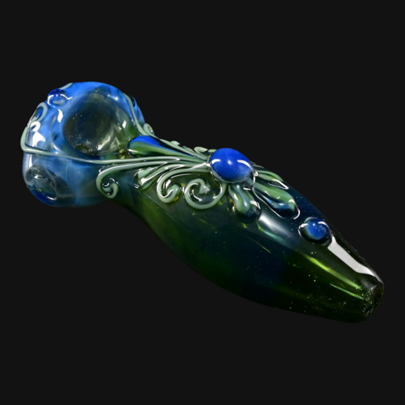 Lyric Medium Ornate Spoon - Blueberry Field