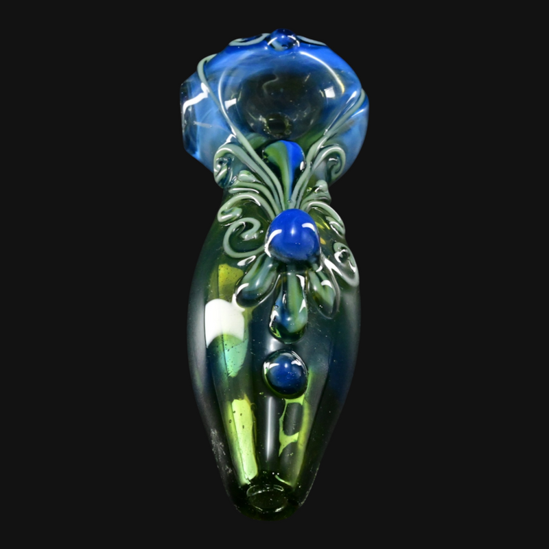 Lyric Medium Ornate Spoon - Blueberry Field