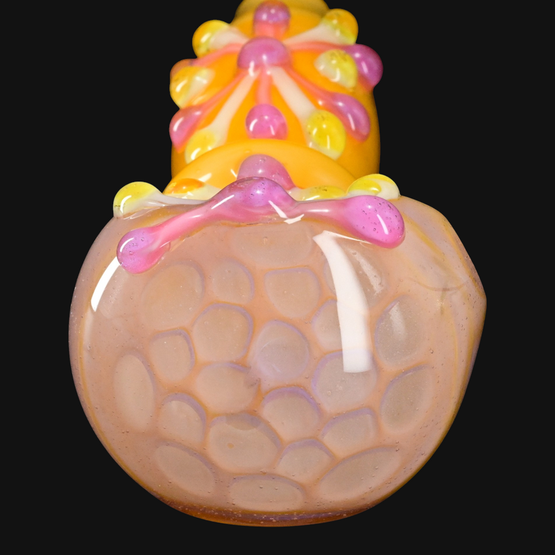 Lyric Ornate Honeycomb Spoon - Raspberry Lemonade