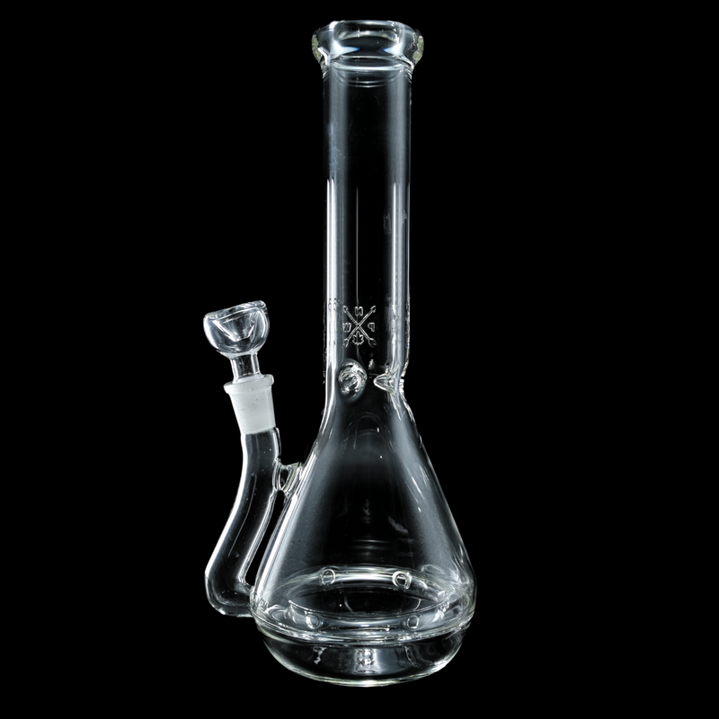 Mary Jane 38x4 Clear Halo Perc Beaker