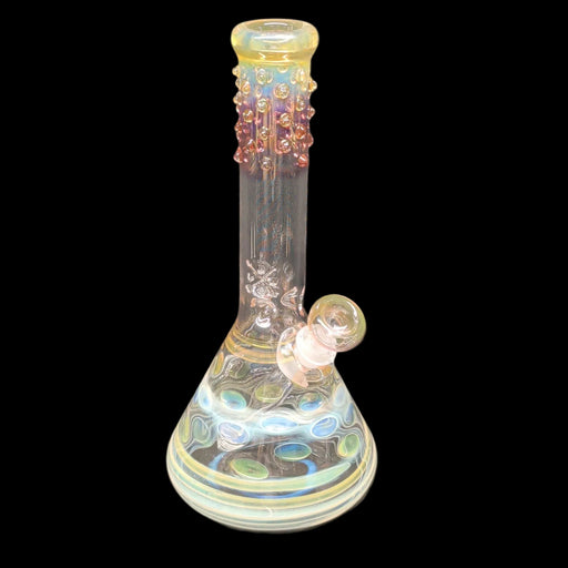 Mary Jane 38x4 Gold & Silver Fumed Beaker #2