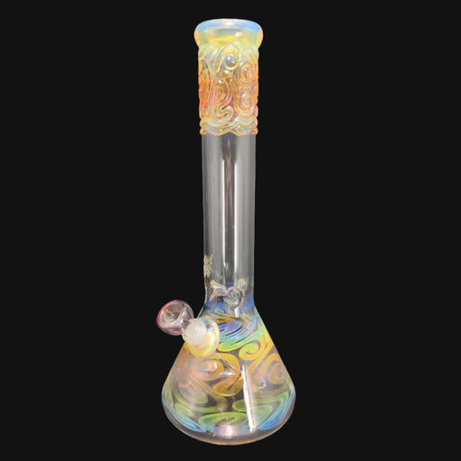 Mary Jane 50x5 Gold & Silver Fumed Beaker #11