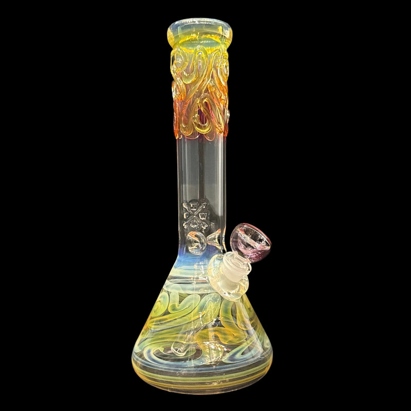 Mary Jane beaker gold and silver 38x4 1