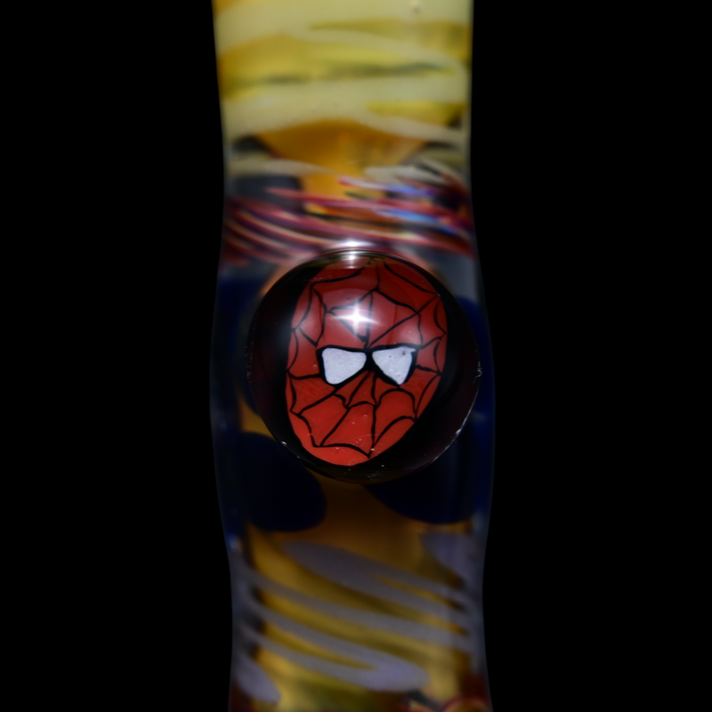 Matty White Carnival Milli One Hitter - Arachnid Boy
