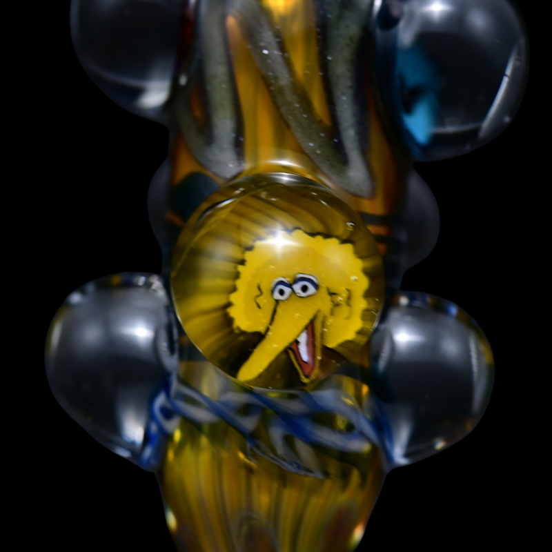 Matty White Large 3 Milli One Hitter - Sesame Street
