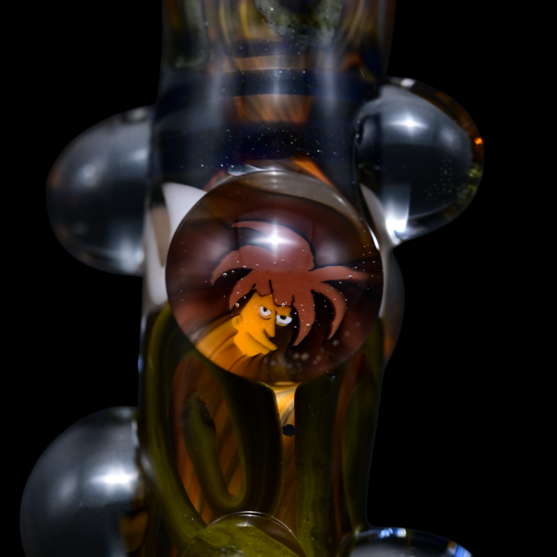 Matty White Large 3 Milli One Hitter - Simpsons