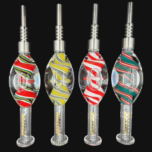 Million Glass Premium Opaque Swirl Nectar Collector