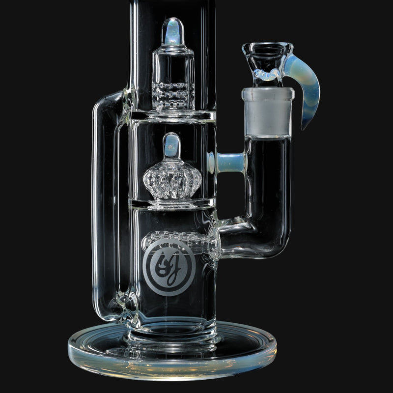 OJ Flame Peyote Perc Tube - Ghost