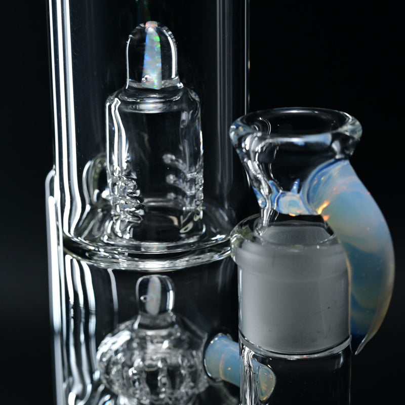 OJ Flame Peyote Perc Tube - Ghost